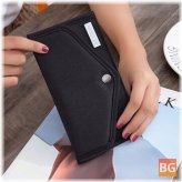 Wallet for Phone with a Slot for Up to Eight Cards