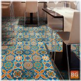 Pattern Floor Tile - Desk - Sticker - DIY - Waterproof - Wall Sticker