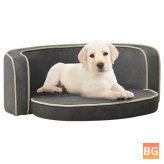 Pillow for Dogs - 73x67x26 cm - Plush Gray