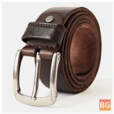 Cowhide Belt for Men - 105/110/115/120/125/130cm