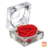 Rose Jewelry Box with Box