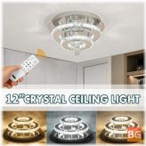 Chandelier with Crystal Stepless Dimming LED - 100-240V