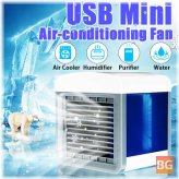 Portable AC Cooler with 3 Speeds and Humidifier