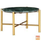 Table with Green Marble Texture
