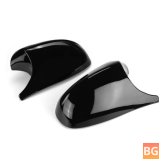 Black Mirror Cover Cap for BMW 2008-2013 Models
