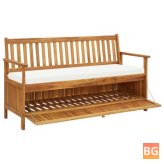 Bench with Cushion - 58.2