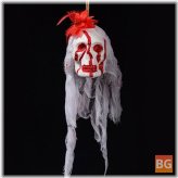 Halloween Decorations - Horror Props - Skull, Bleeding Skull, and Spooky Hanging Props
