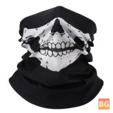 Motorcycle Cap with Scarf and Mask