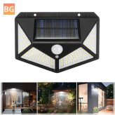 Solar Wall Light with PIR Sensor and 3 Modes
