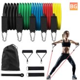 Exercise Rope with Resistance Bands - 11 Pcs/Set