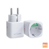 BlitzWolf® Smart WIFI Socket with Electricity Metering