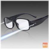 LED Night Glasses with Plastic Resin Frame - Multifunctional