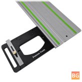 Aluminum Alloy Track Saw Guide Rail - Right Angle, 90 Degree, Square, Woodworking