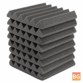 8-Pack Acoustic Foam Tiles