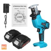 128VF Cordless Reciprocating Saw with Rechargeable Battery