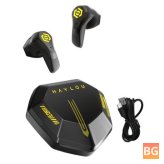 Haylou G3 Bluetooth Earphones - Professional Gaming Headset with Low Latency Glaring RGB Light HiFi Bass