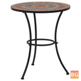 Table with Gray Marble Top and Black Arms