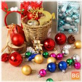 Christmas Tree Ball with Baubles - 30 Pcs/Set