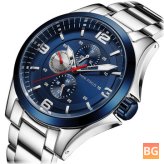 MINI FOCUS MF0199G Men's Watch with Chronograph and Waterproof