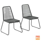 Black Outdoor Chairs