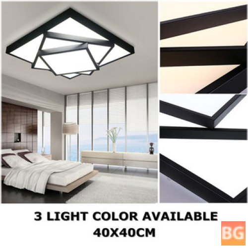 LED Ceiling Light with Square Stack Design - Living Room