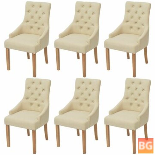 6-Piece Fabric Chair Set