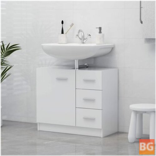 Sink Cabinet - White (24.8