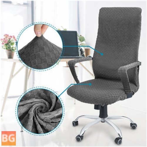 Office Chair Cover with Zipper and Arm Rest