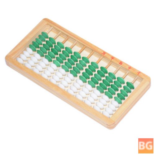 Bead Rods for Children - Colorful Wooden Soroban Calculator Toy
