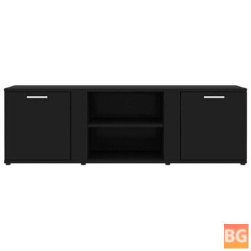 TV Cabinet - Black 47.2