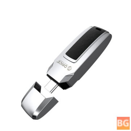 ORICO Type-C Flash Drive with 100MB/s Speed - Metal Pen Drive