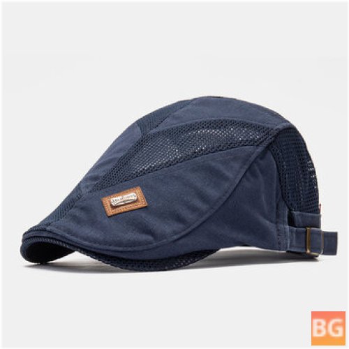 Sun Shade for Men - Hat - Flat Top - Breathable - Backpack - Bag