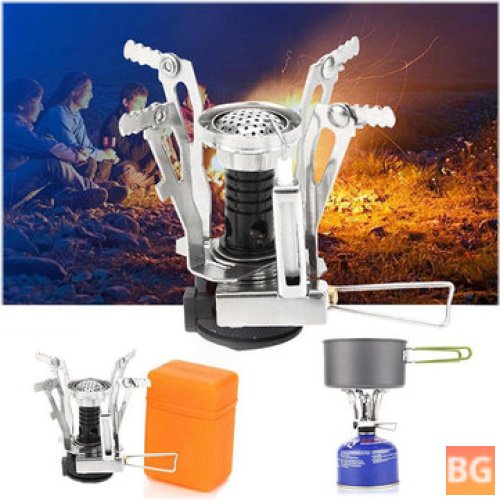 Camping Cooking Stove 3000W - Portable Ultralight Butane Gas