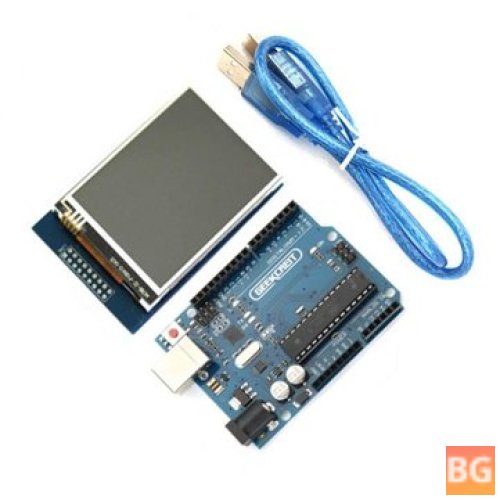 USB Development Board with TFT Touch Display Module