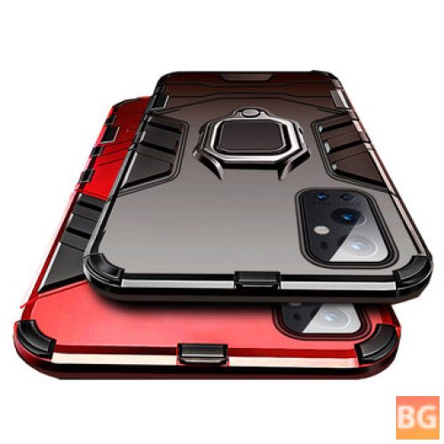 Armor Shockproof OnePlus 9 Pro Case with Finger Ring Holder