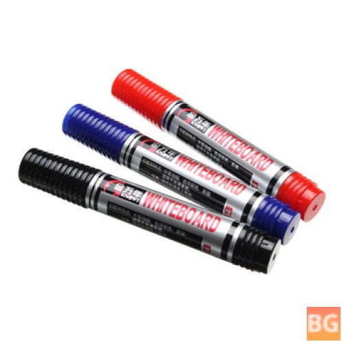 Marker Pen for White Board - Add Ink - Recycle Black, Red, Blue