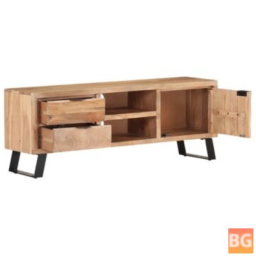 TV Cabinet - Solid Wood with Live Edges