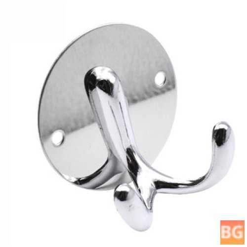 Key Holder for Towels - Double Hook Wall Hanger