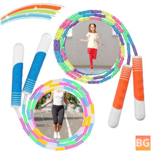 Beaded Jump Rope Set for Kids and Adults