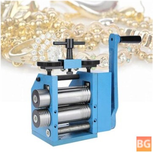 Jewelry Tabletting Machine with Manual Combination Rolling Mill