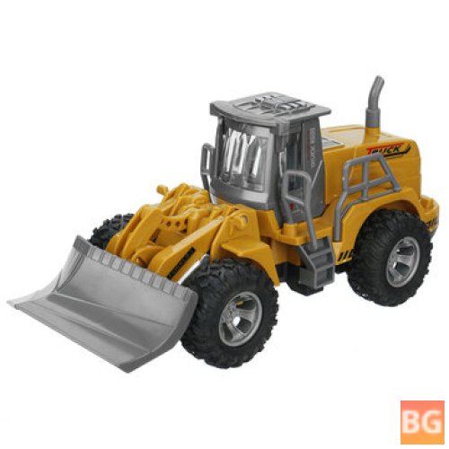 RC Excavator Car with LED Light Toys - 27MHZ 5CH