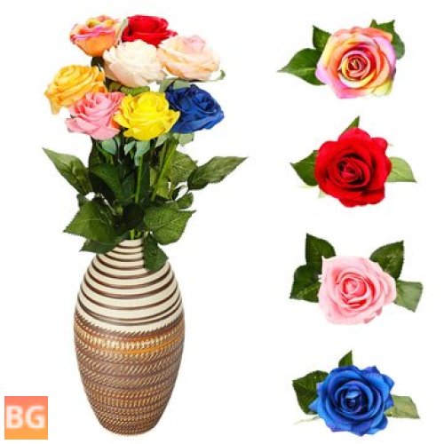Handmade Rose Flowers - Bouquet Party Decorations