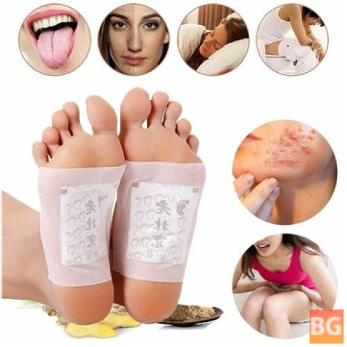Ginger Wormwood Foot Patch Detox Foot Patches - Pads for Sleep Quality and Weight Loss
