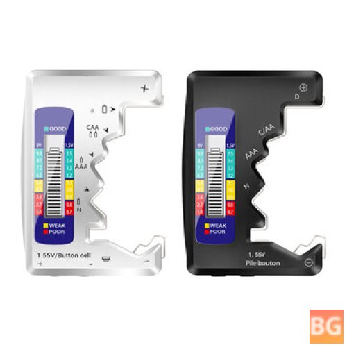 LCD Tester for Battery Voltage Measurement - Digital Display