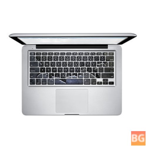 Keyboard Decal for Macbook Pro - PAG Fragmentary Steel Plate