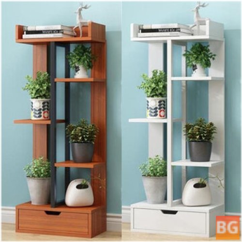 Outdoor Garden Shelf with Drawer for Flower pots