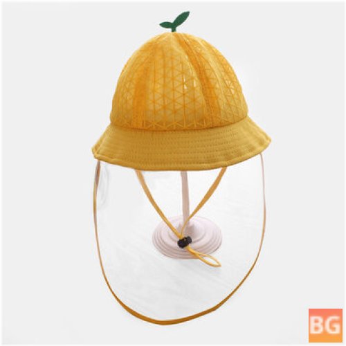 Breathable Fisherman Hat for Kids - Face Screen