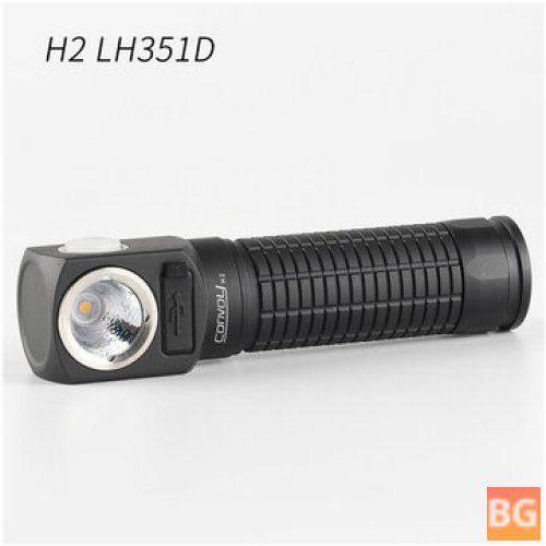 H2 LED Headlamp & Torch with Type-C Port