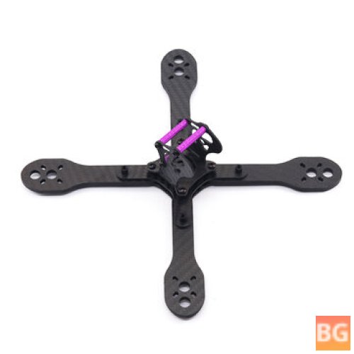 URUAV Cost-E BX 4 Inch 200mm Wheelbase 4mm Arm Type-H Carbon Fiber Frame Kit for RC FPV Racing Drone Parts 30.5*30.5mm/20*20mm Mounting Holes