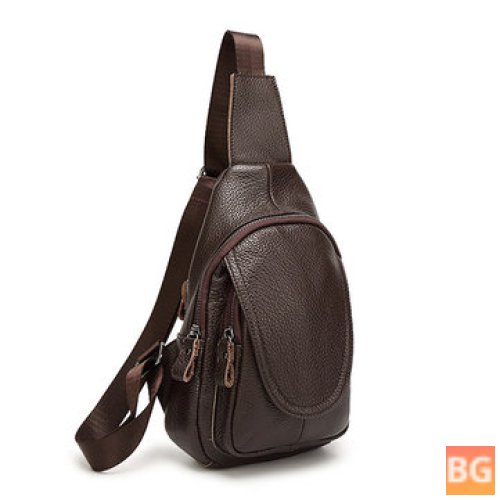 Women's Genuine Leather Crossbody Bag with 3 Colors
